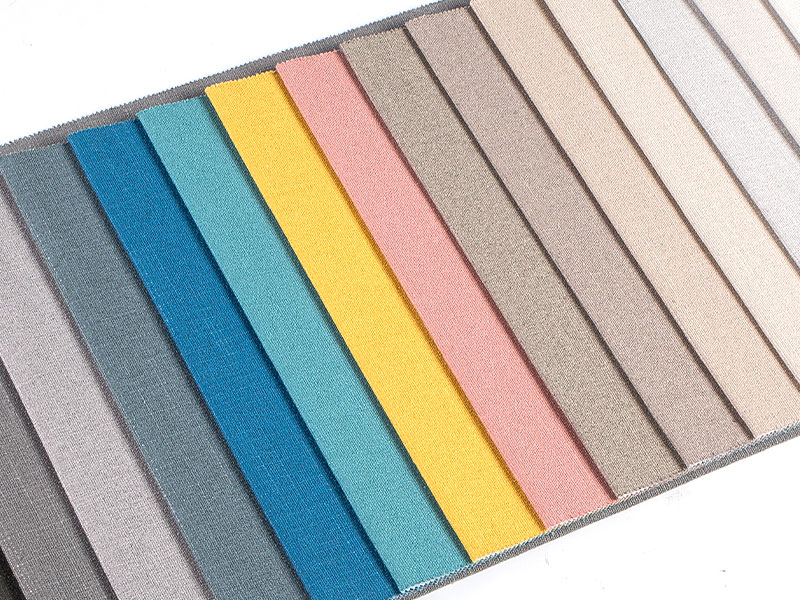 Толстая диван обивка имитация конопля MDN-M2023