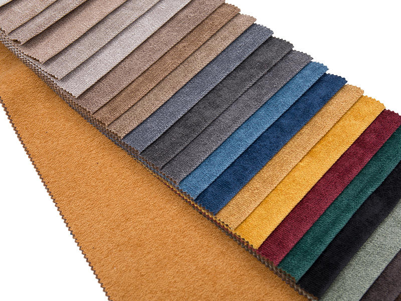 250 - 520GSM с твердым цветом Chenille обивочная ткань