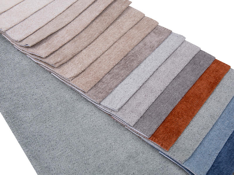 250 - 520GSM с твердым цветом Chenille обивочная ткань
