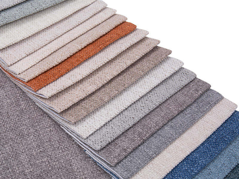250 - 520GSM с твердым цветом Chenille обивочная ткань