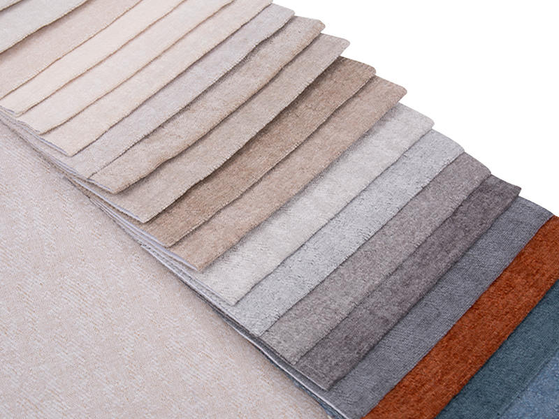 250 - 520GSM с твердым цветом Chenille обивочная ткань