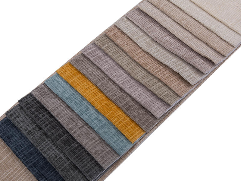 250 - 520GSM с твердым цветом Chenille обивочная ткань