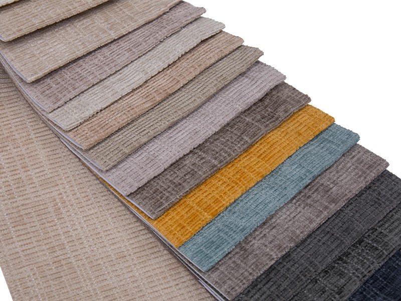 250 - 520GSM с твердым цветом Chenille обивочная ткань