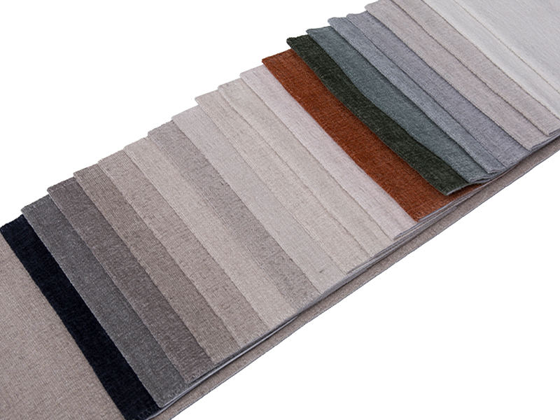 250 - 520GSM с твердым цветом Chenille обивочная ткань