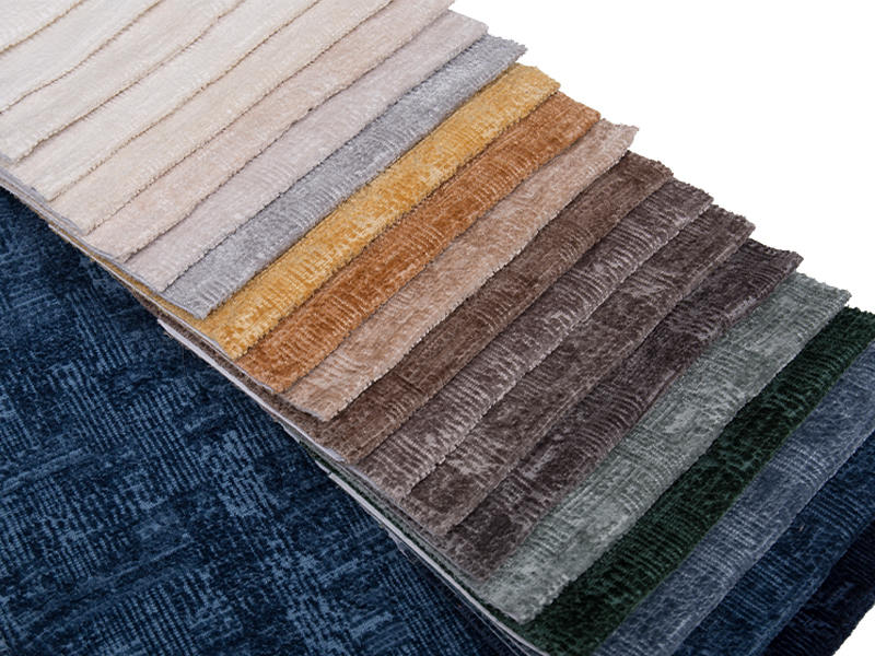 250 - 520GSM с твердым цветом Chenille обивочная ткань