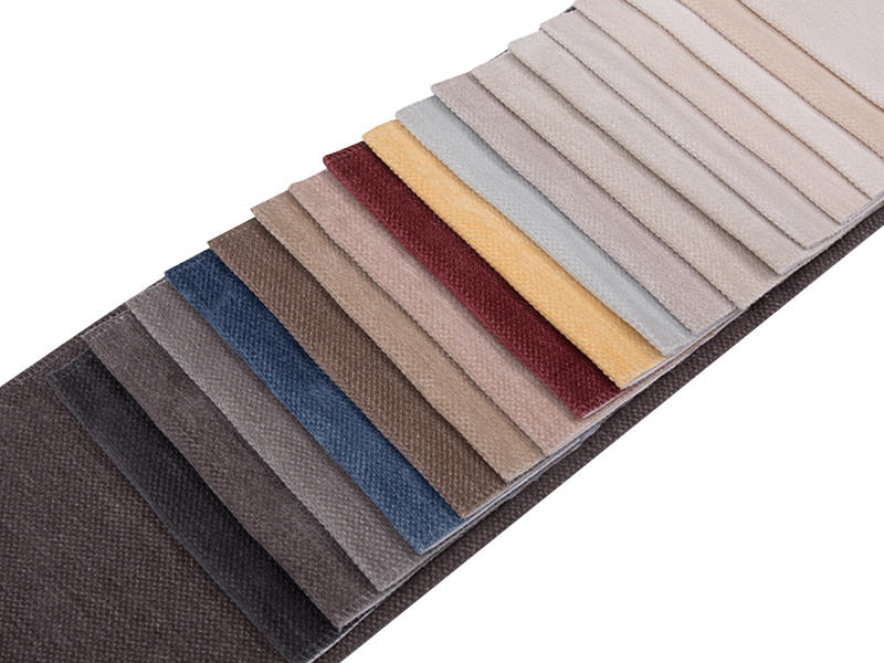 250 - 520GSM с твердым цветом Chenille обивочная ткань