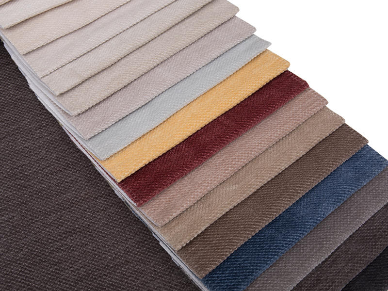 250 - 520GSM с твердым цветом Chenille обивочная ткань
