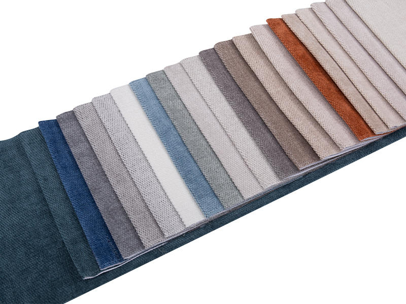 250 - 520GSM с твердым цветом Chenille обивочная ткань
