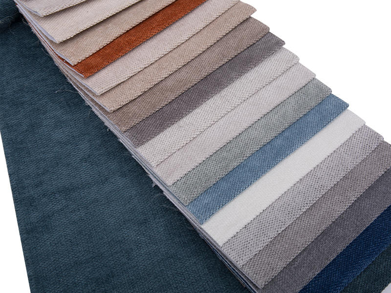 250 - 520GSM с твердым цветом Chenille обивочная ткань