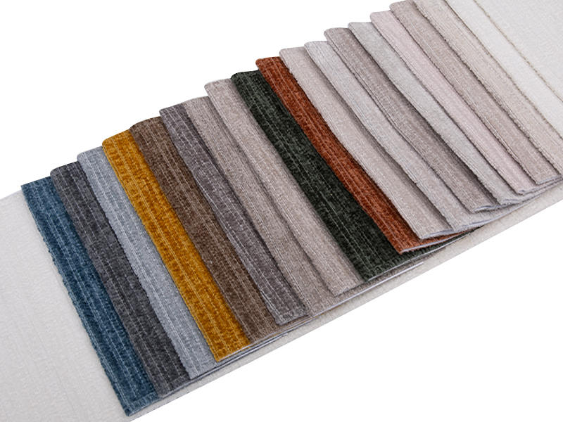 250 - 520GSM с твердым цветом Chenille обивочная ткань