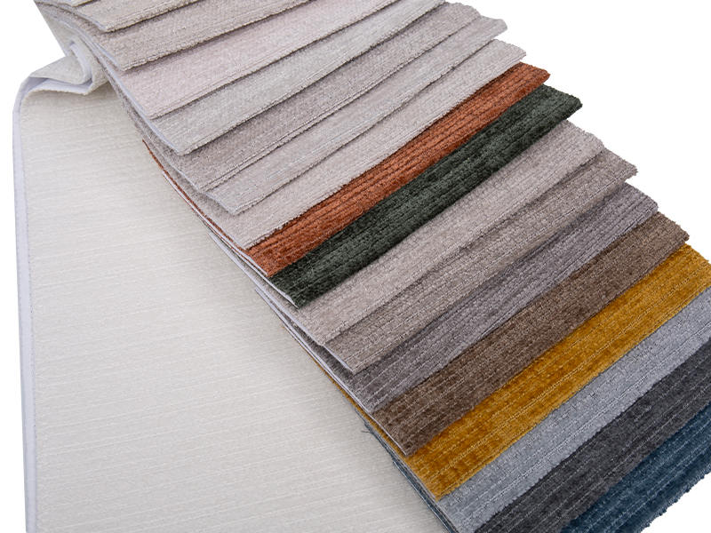 250 - 520GSM с твердым цветом Chenille обивочная ткань