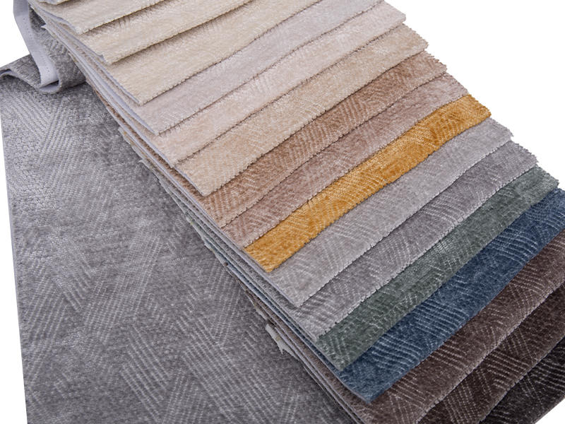 250 - 520GSM с твердым цветом Chenille обивочная ткань